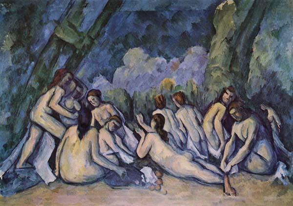 Paul Cezanne Bathing Women oil painting image